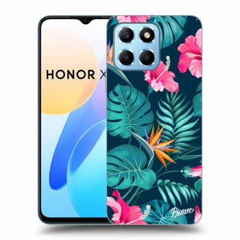 Szilikon tok erre a típusra Honor X8 5G - Pink Monstera