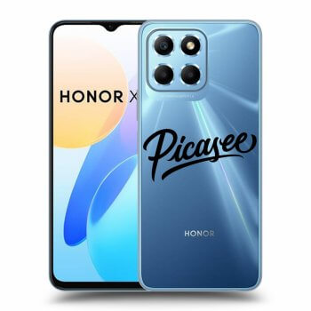 Picasee átlátszó szilikon tok az alábbi mobiltelefonokra Honor X8 5G - Picasee - black