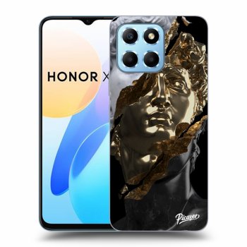 Picasee fekete szilikon tok az alábbi mobiltelefonokra Honor X8 5G - Trigger