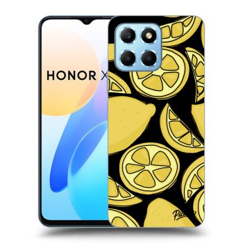 Picasee fekete szilikon tok az alábbi mobiltelefonokra Honor X8 5G - Lemon