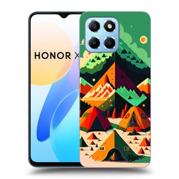 Picasee átlátszó szilikon tok az alábbi mobiltelefonokra Honor X8 5G - Alaska