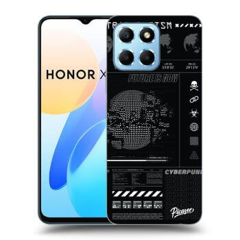Picasee fekete szilikon tok az alábbi mobiltelefonokra Honor X8 5G - FUTURE