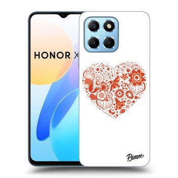 Szilikon tok erre a típusra Honor X8 5G - Big heart