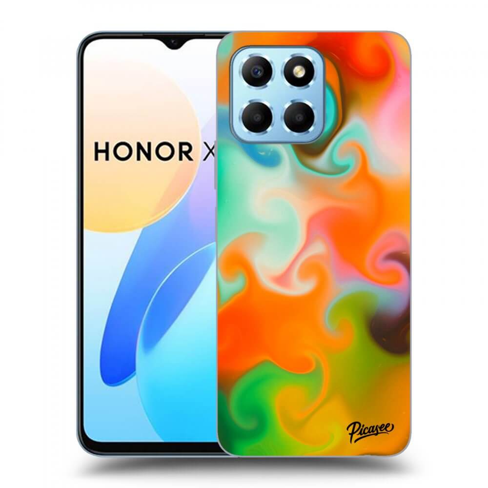 Picasee átlátszó szilikon tok az alábbi mobiltelefonokra Honor X6 - Juice