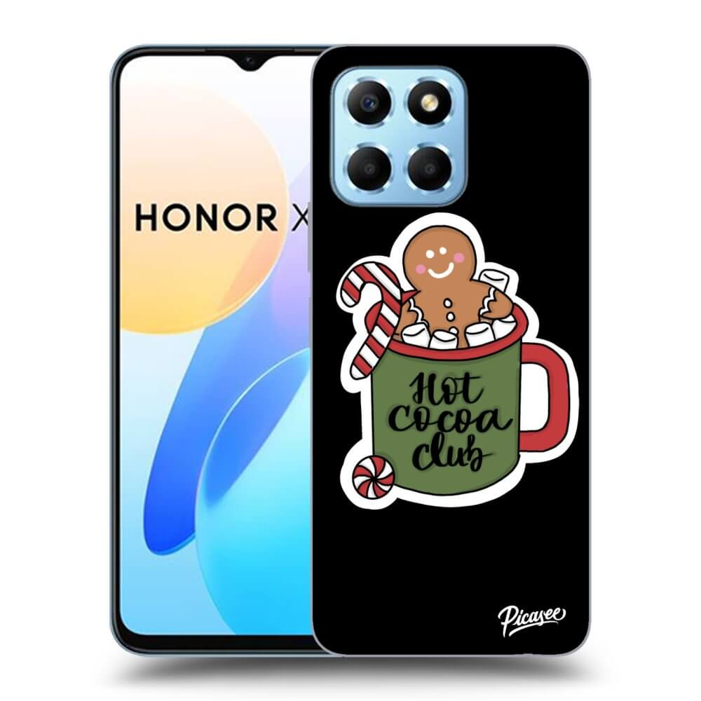 Picasee fekete szilikon tok az alábbi mobiltelefonokra Honor X6 - Hot Cocoa Club