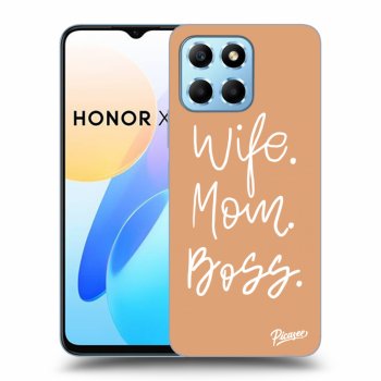 Picasee átlátszó szilikon tok az alábbi mobiltelefonokra Honor X6 - Boss Mama
