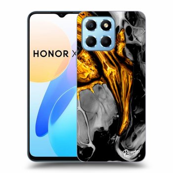 Szilikon tok erre a típusra Honor X6 - Black Gold