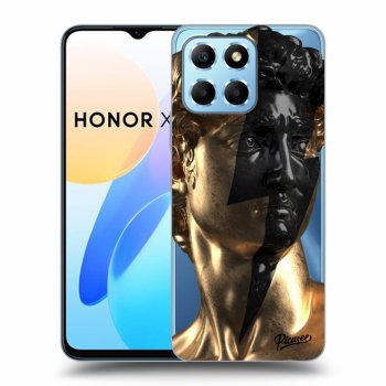Picasee átlátszó szilikon tok az alábbi mobiltelefonokra Honor X6 - Wildfire - Gold