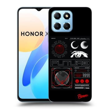 Picasee átlátszó szilikon tok az alábbi mobiltelefonokra Honor X6 - WAVES