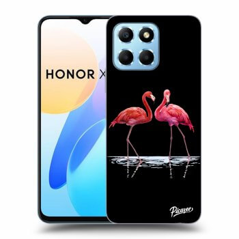 Szilikon tok erre a típusra Honor X6 - Flamingos couple