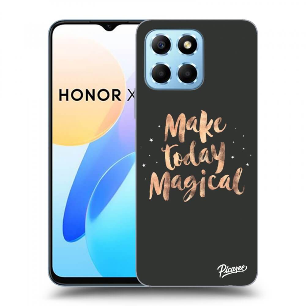 Picasee átlátszó szilikon tok az alábbi mobiltelefonokra Honor X6 - Make today Magical