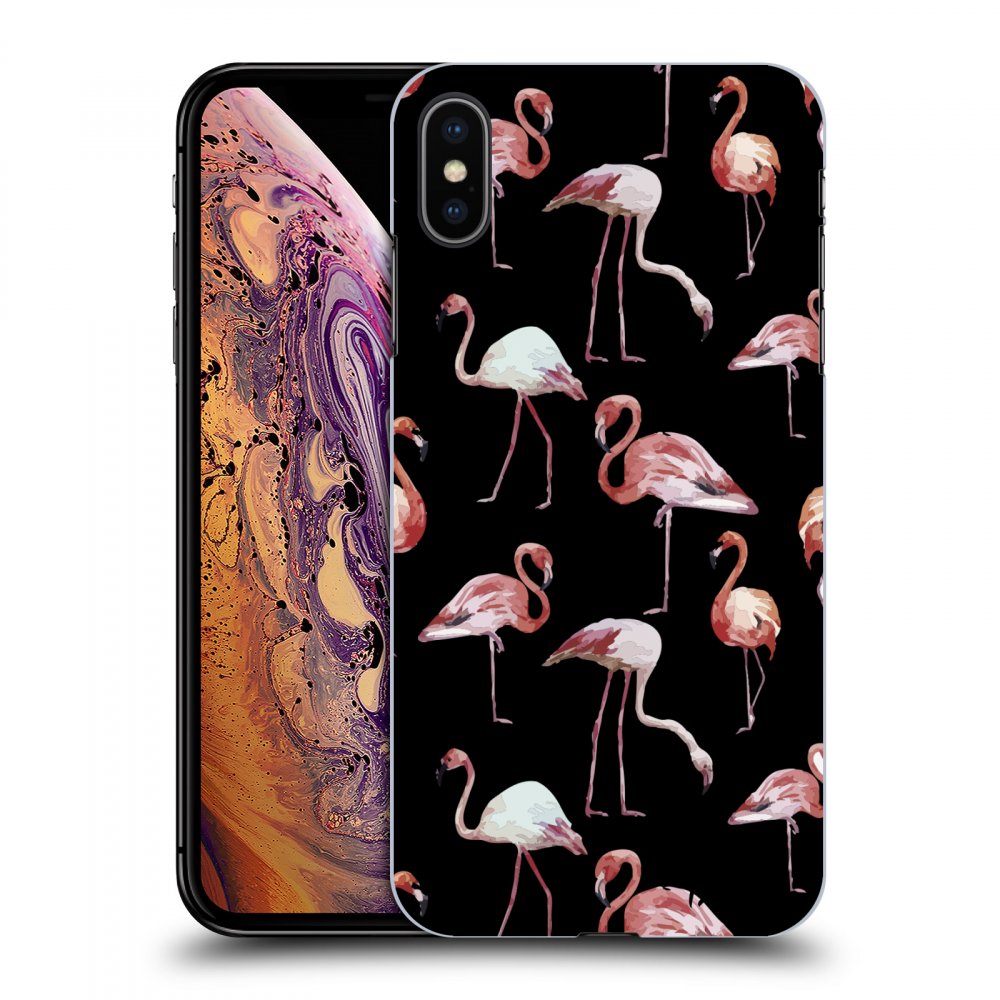 Picasee ULTIMATE CASE Apple iPhone XS Max - készülékre - Flamingos