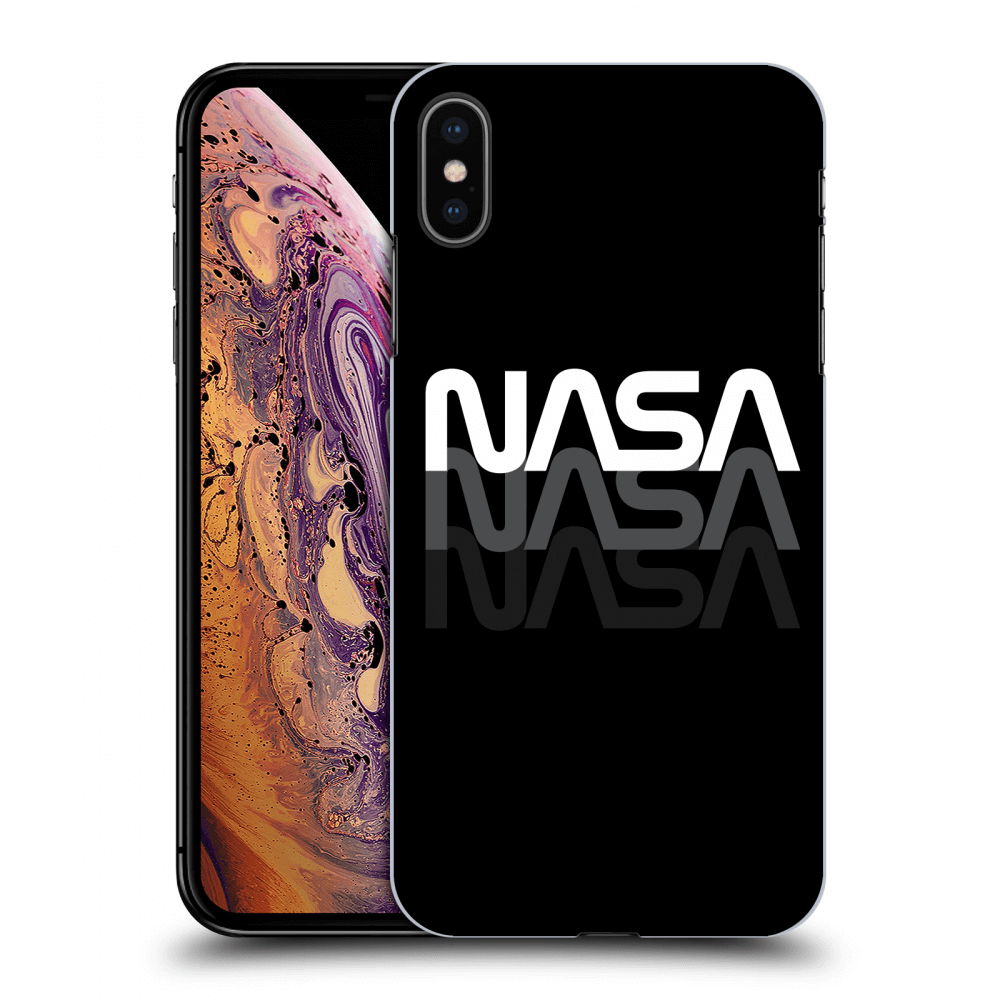 Picasee ULTIMATE CASE Apple iPhone XS Max - készülékre - NASA Triple