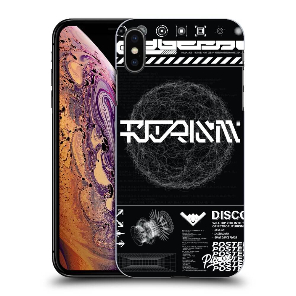 Picasee ULTIMATE CASE Apple iPhone XS Max - készülékre - BLACK DISCO