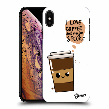 Szilikon tok erre a típusra Apple iPhone XS Max - Cute coffee