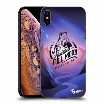 Szilikon tok erre a típusra Apple iPhone XS Max - Wolf