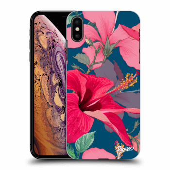 Szilikon tok erre a típusra Apple iPhone XS Max - Hibiscus