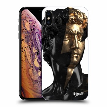 Szilikon tok erre a típusra Apple iPhone XS Max - Wildfire - Black