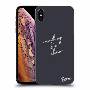 Szilikon tok erre a típusra Apple iPhone XS Max - Everything is a choice