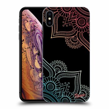 Szilikon tok erre a típusra Apple iPhone XS Max - Flowers pattern