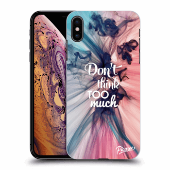 Szilikon tok erre a típusra Apple iPhone XS Max - Don't think TOO much