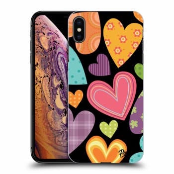 Picasee ULTIMATE CASE Apple iPhone XS Max - készülékre - Colored heart