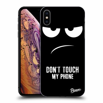 Szilikon tok erre a típusra Apple iPhone XS Max - Don't Touch My Phone