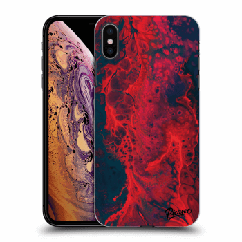 Szilikon tok erre a típusra Apple iPhone XS Max - Organic red