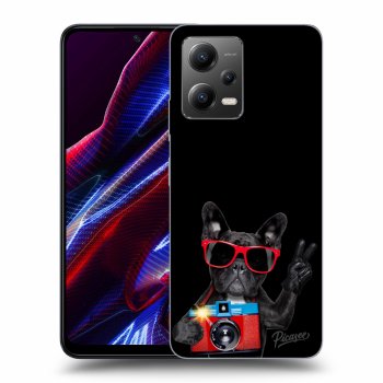 Szilikon tok erre a típusra Xiaomi Poco X5 - French Bulldog