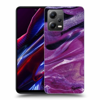 Szilikon tok erre a típusra Xiaomi Poco X5 - Purple glitter