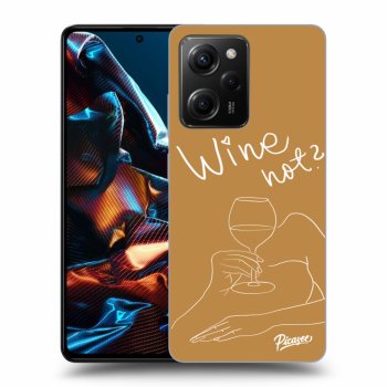 Szilikon tok erre a típusra Xiaomi Poco X5 Pro - Wine not