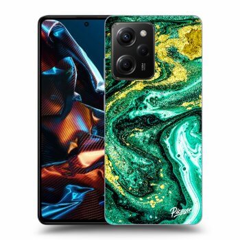 Szilikon tok erre a típusra Xiaomi Poco X5 Pro - Green Gold