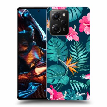Picasee ULTIMATE CASE Xiaomi Poco X5 Pro - készülékre - Pink Monstera