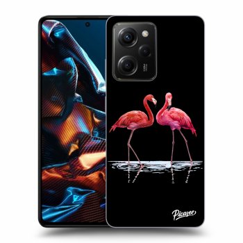Szilikon tok erre a típusra Xiaomi Poco X5 Pro - Flamingos couple