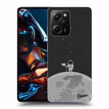 Picasee fekete szilikon tok az alábbi mobiltelefonokra Xiaomi Poco X5 Pro - Astronaut