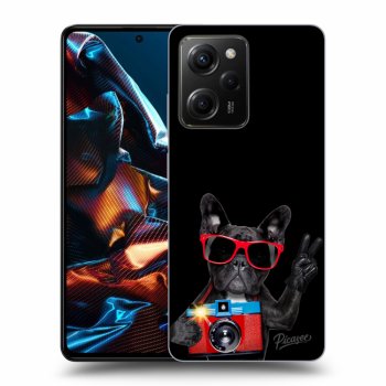 Szilikon tok erre a típusra Xiaomi Poco X5 Pro - French Bulldog