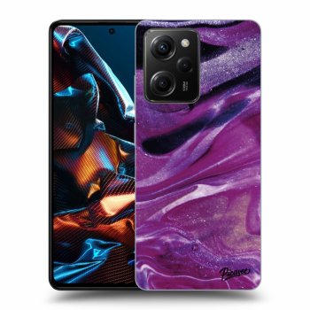 Picasee ULTIMATE CASE Xiaomi Poco X5 Pro - készülékre - Purple glitter