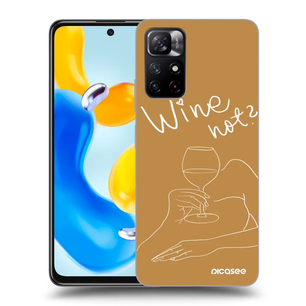 Picasee ULTIMATE CASE Xiaomi Redmi Note 11S 5G - készülékre - Wine not