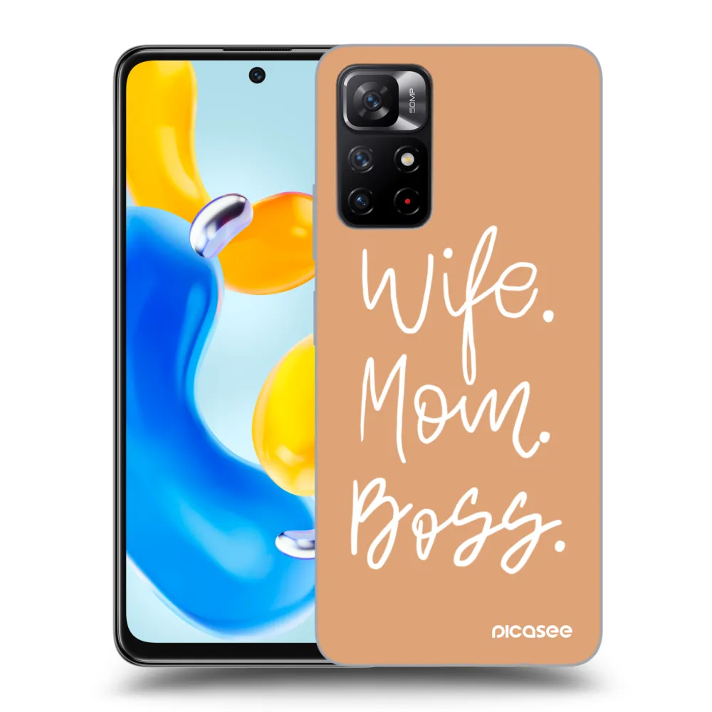 Picasee ULTIMATE CASE Xiaomi Redmi Note 11S 5G - készülékre - Boss Mama