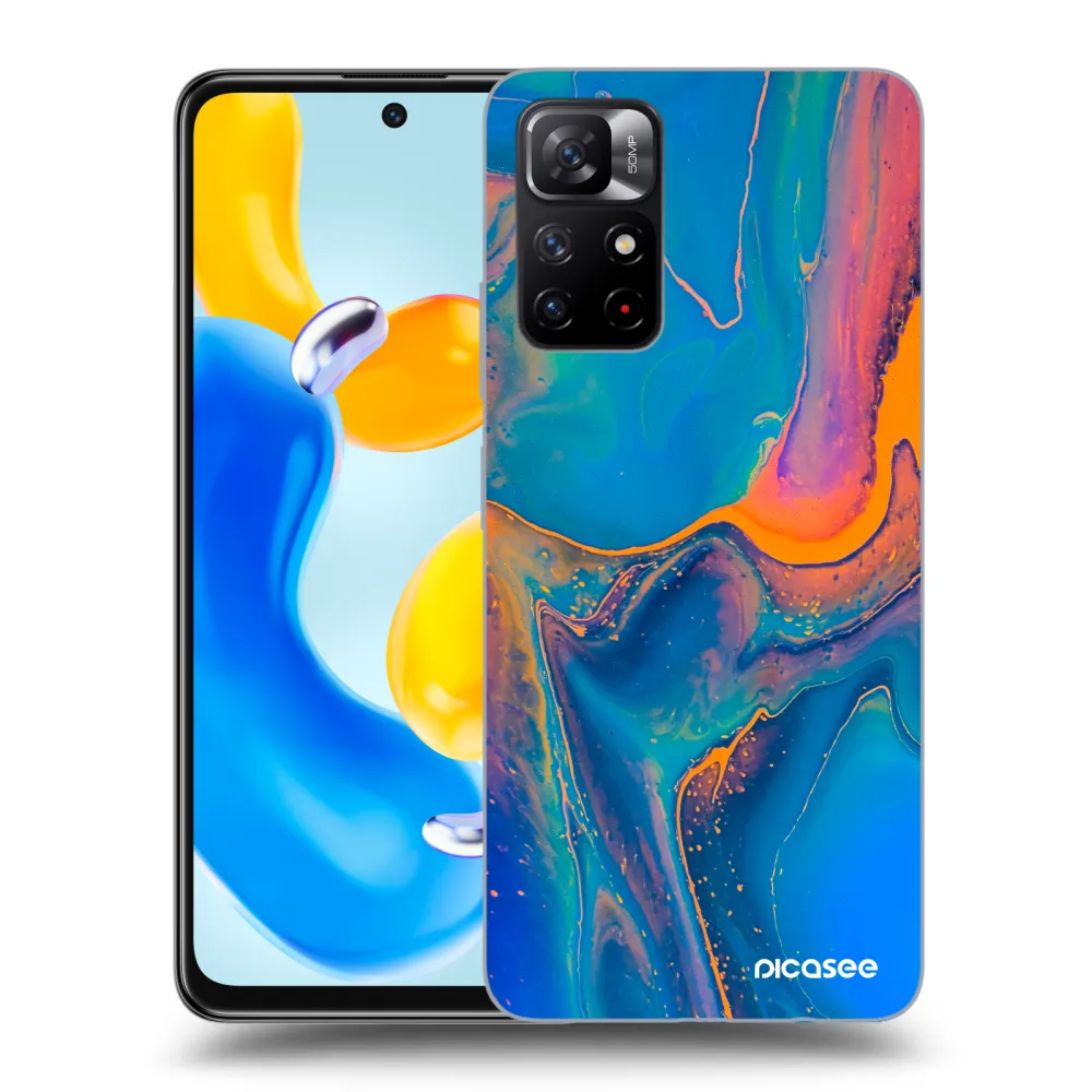 Picasee ULTIMATE CASE Xiaomi Redmi Note 11S 5G - készülékre - Rainbow