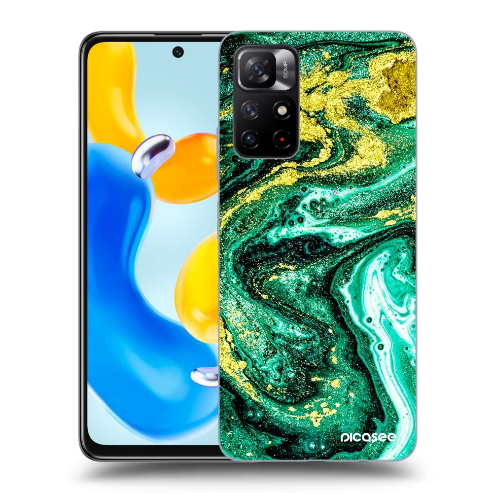 Picasee ULTIMATE CASE Xiaomi Redmi Note 11S 5G - készülékre - Green Gold