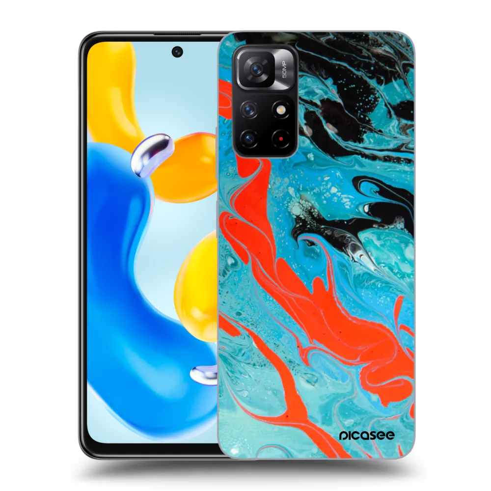 Picasee ULTIMATE CASE Xiaomi Redmi Note 11S 5G - készülékre - Blue Magma