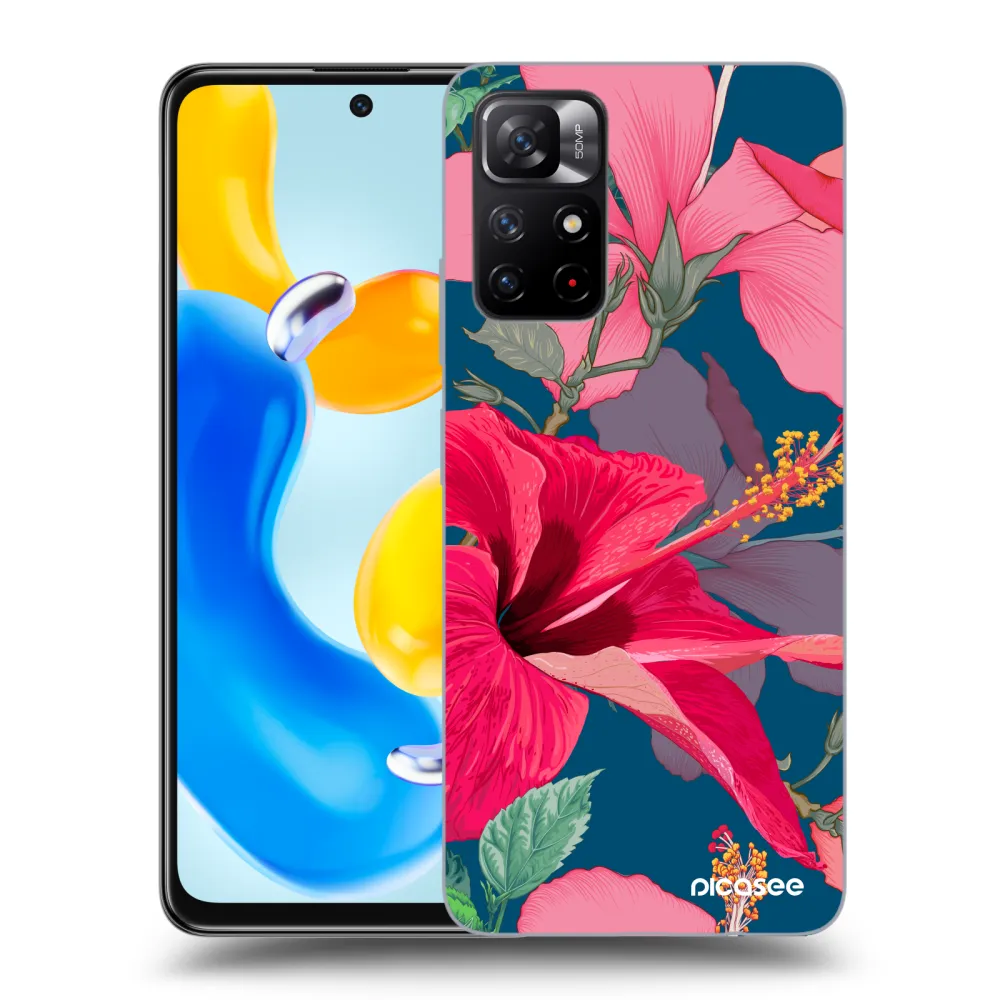 Picasee ULTIMATE CASE Xiaomi Redmi Note 11S 5G - készülékre - Hibiscus