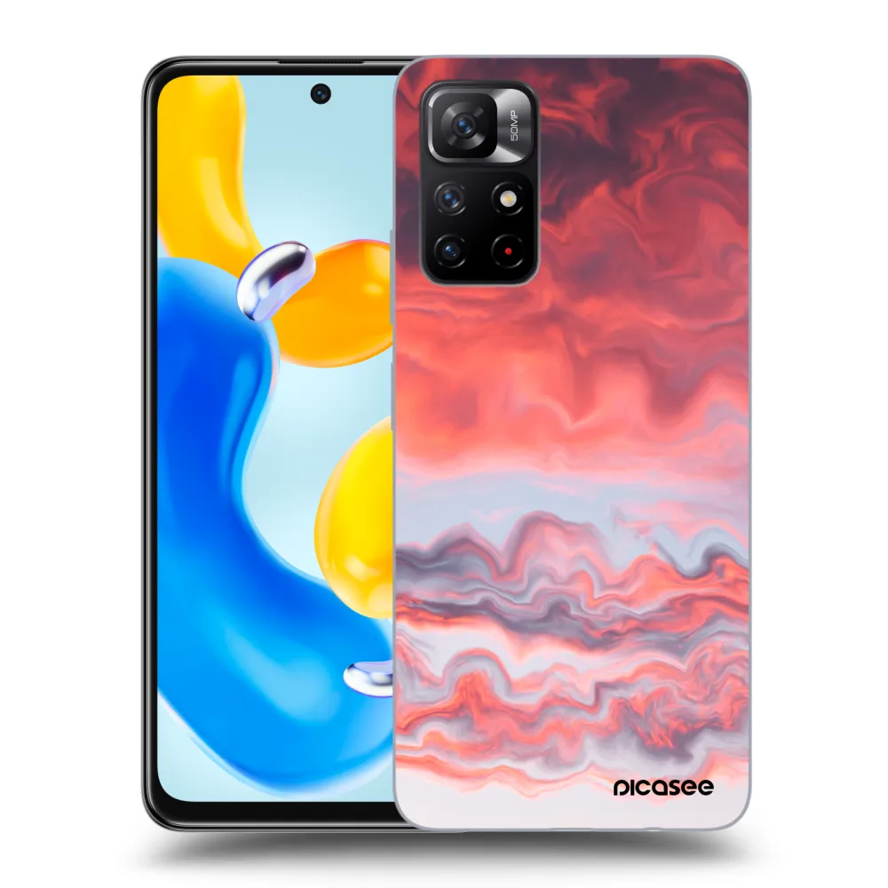 Picasee ULTIMATE CASE Xiaomi Redmi Note 11S 5G - készülékre - Sunset