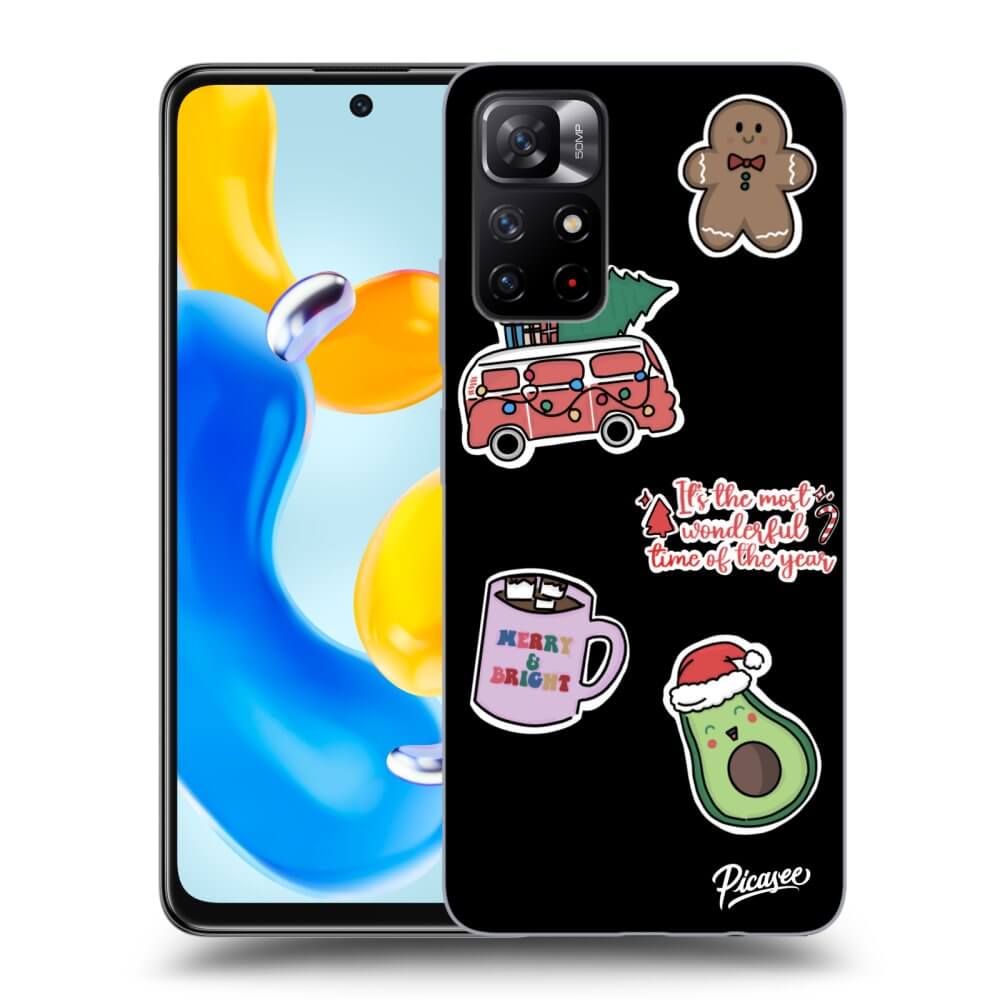 Picasee ULTIMATE CASE Xiaomi Redmi Note 11S 5G - készülékre - Christmas Stickers