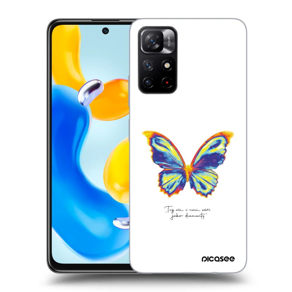 Picasee ULTIMATE CASE Xiaomi Redmi Note 11S 5G - készülékre - Diamanty White