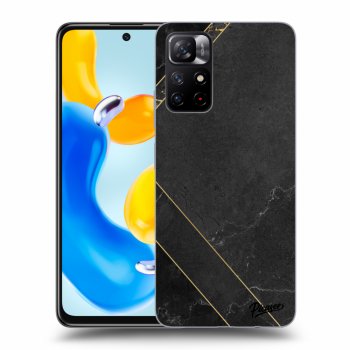 Szilikon tok erre a típusra Xiaomi Redmi Note 11S 5G - Black tile