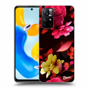 Szilikon tok erre a típusra Xiaomi Redmi Note 11S 5G - Dark Peonny