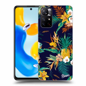 Szilikon tok erre a típusra Xiaomi Redmi Note 11S 5G - Pineapple Color
