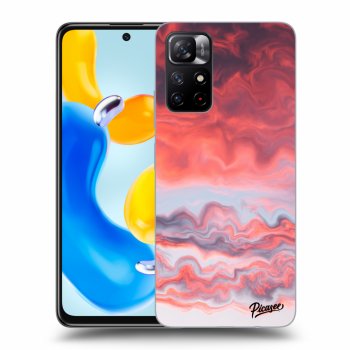 Szilikon tok erre a típusra Xiaomi Redmi Note 11S 5G - Sunset